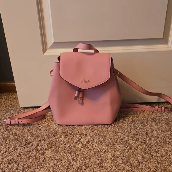 Kate Spade Pink Minimalist Backpack ? Minimalist, Chic & Functional – 3 Must-Haves from Kate  main image 4